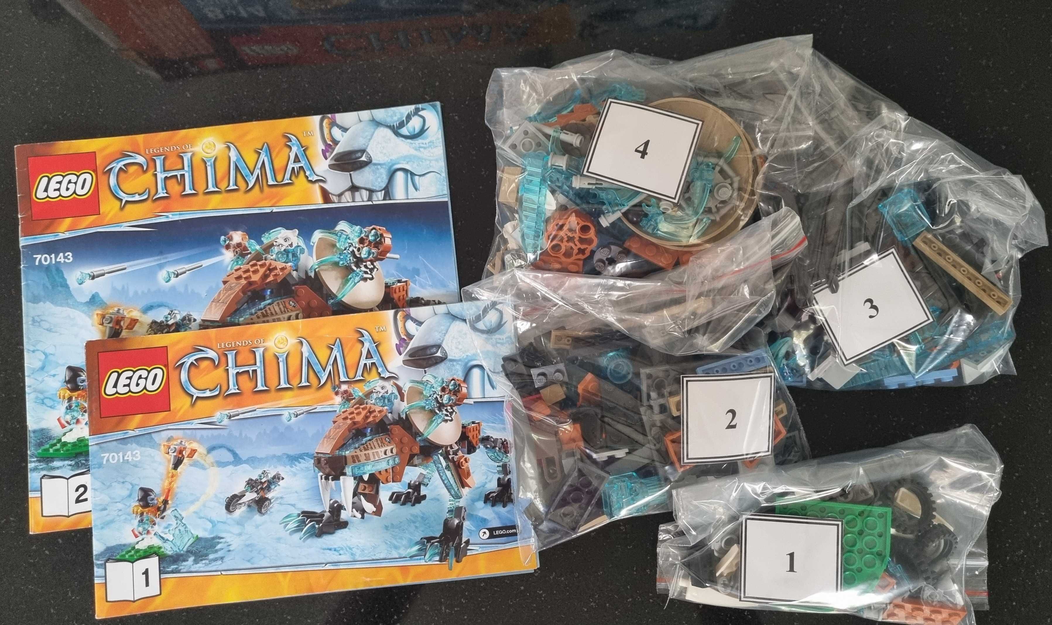 Lego Chima 70143 Machina Sir Fangara używane