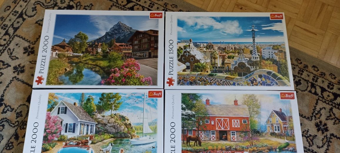 Puzzle Trefl 4 x 2000 zestaw