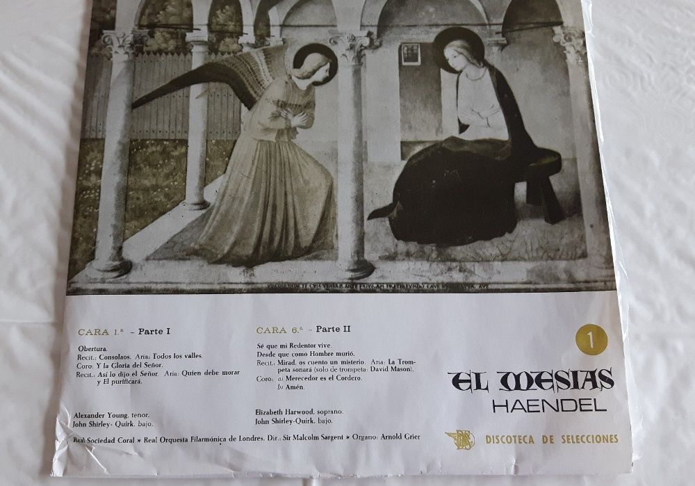 El Messias - Haendel Caixa com 3 LP - Vinil