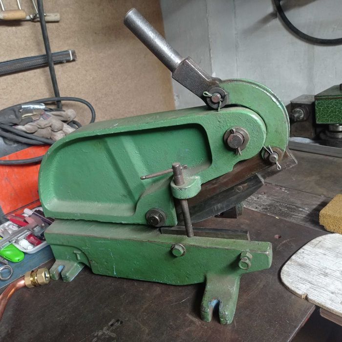 Nożyce  dzwigniowe VIS , ręczna gilotyna do blachy prętów