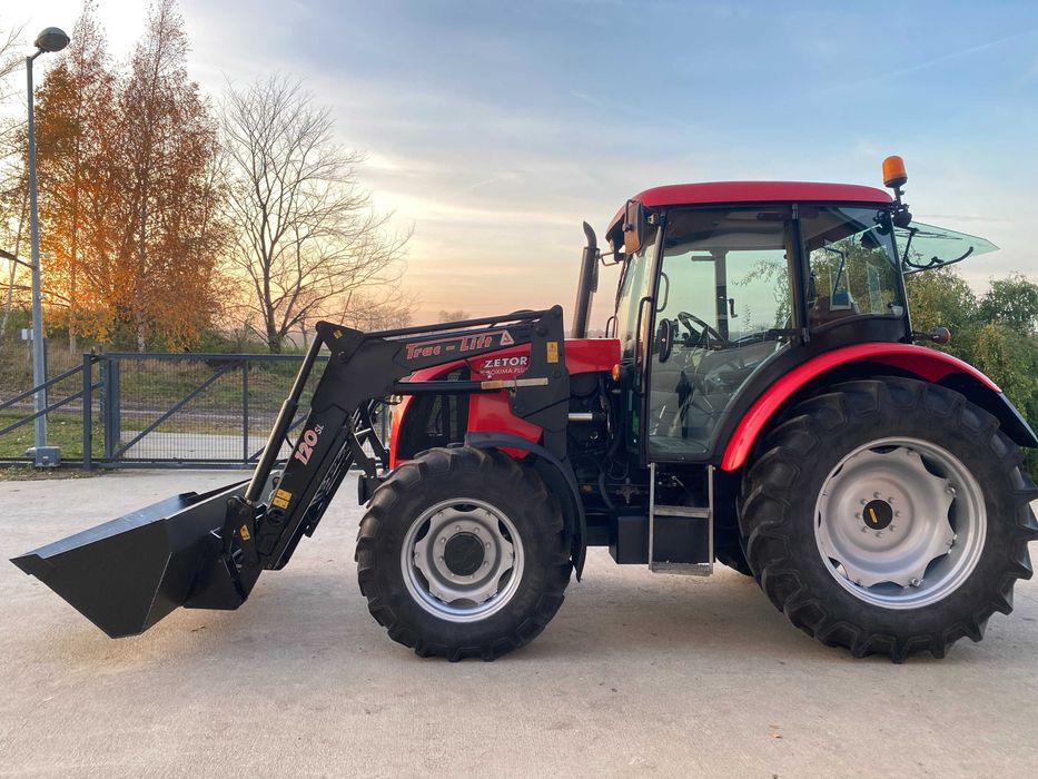 CIĄGNIK ZETOR PROXIMA 8541 PLUS TUR ŁYŻKA Sup St valtra fendt claas jd