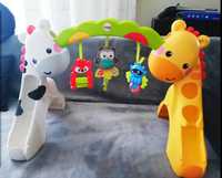 Brinquedo para bebé Girafa e Zebra