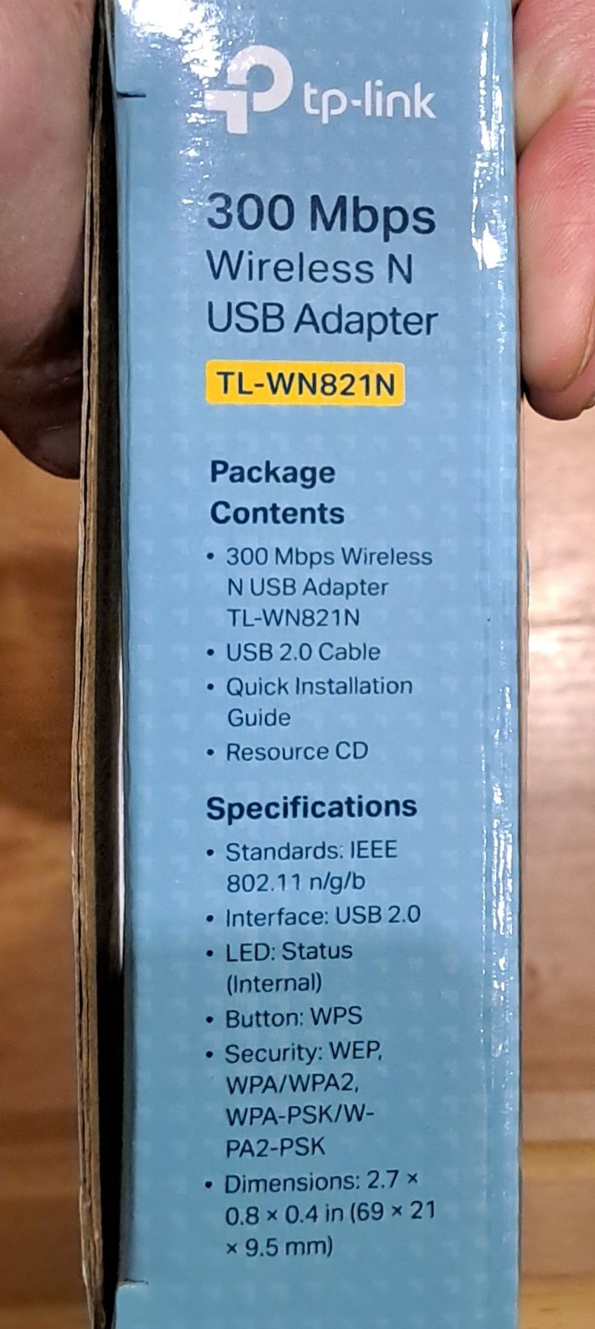 Bezprzewodowa karta sieciowa TP- LINK TL-WN821N USB stan N, 300 Mb/s