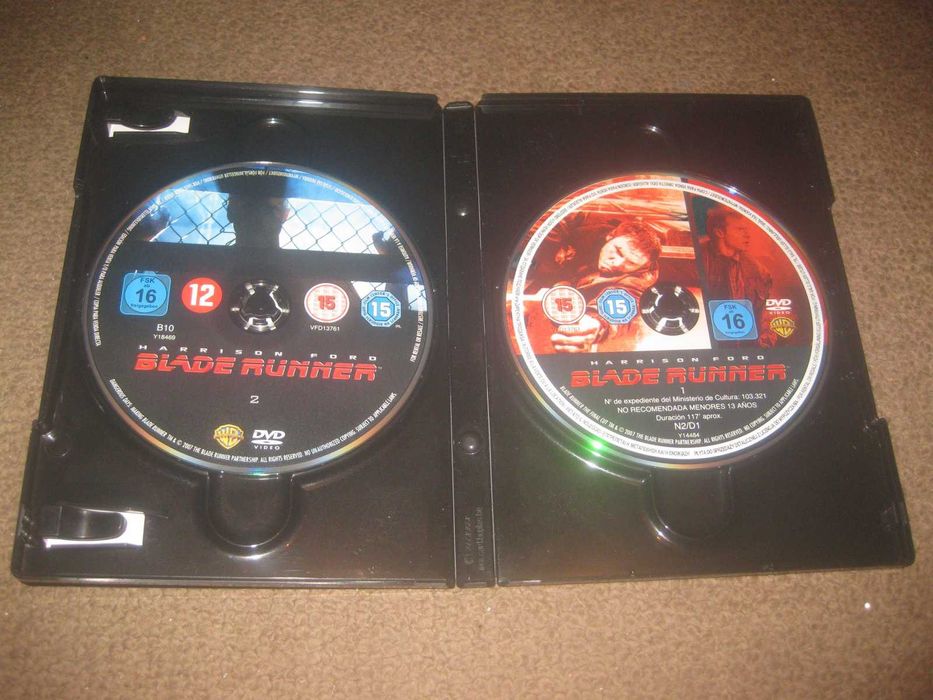 "Blade Runner" com Harrison Ford numa Edição Especial com 2 DVDs