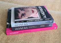 Zestaw 4 Nowych książek o Audrey Hepburn