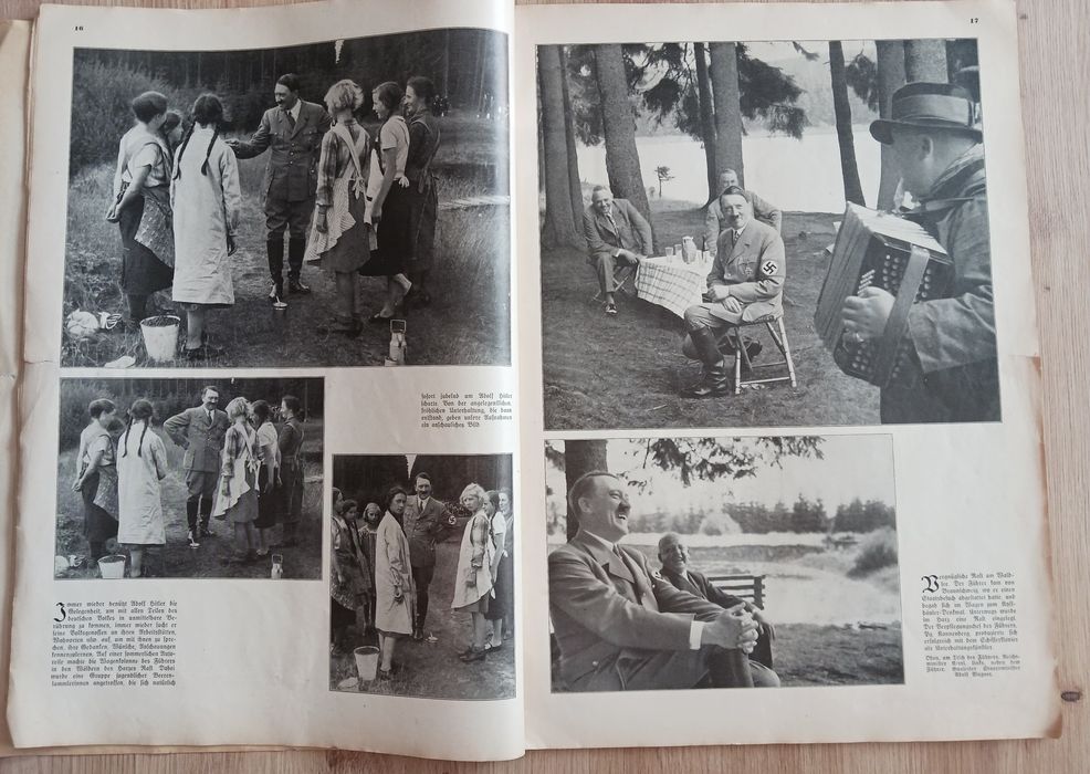 Niemiecka fotoksiążka Adolf Hitler EIN MANN UND SEIN VOLK