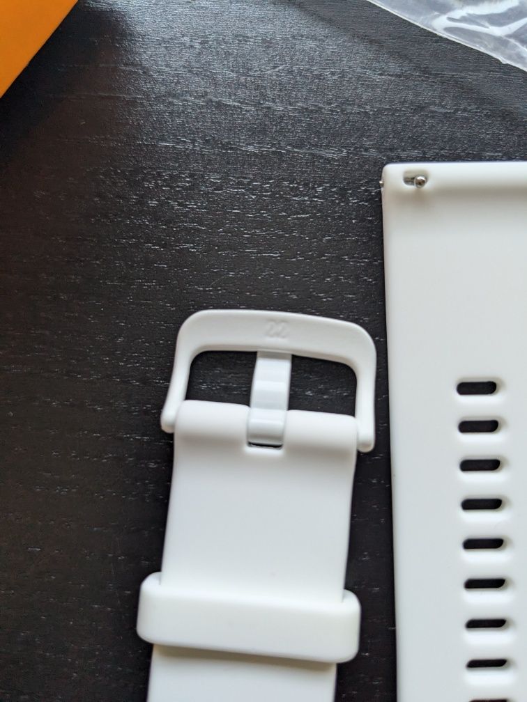 Bracelete branca Garmin 22 mm