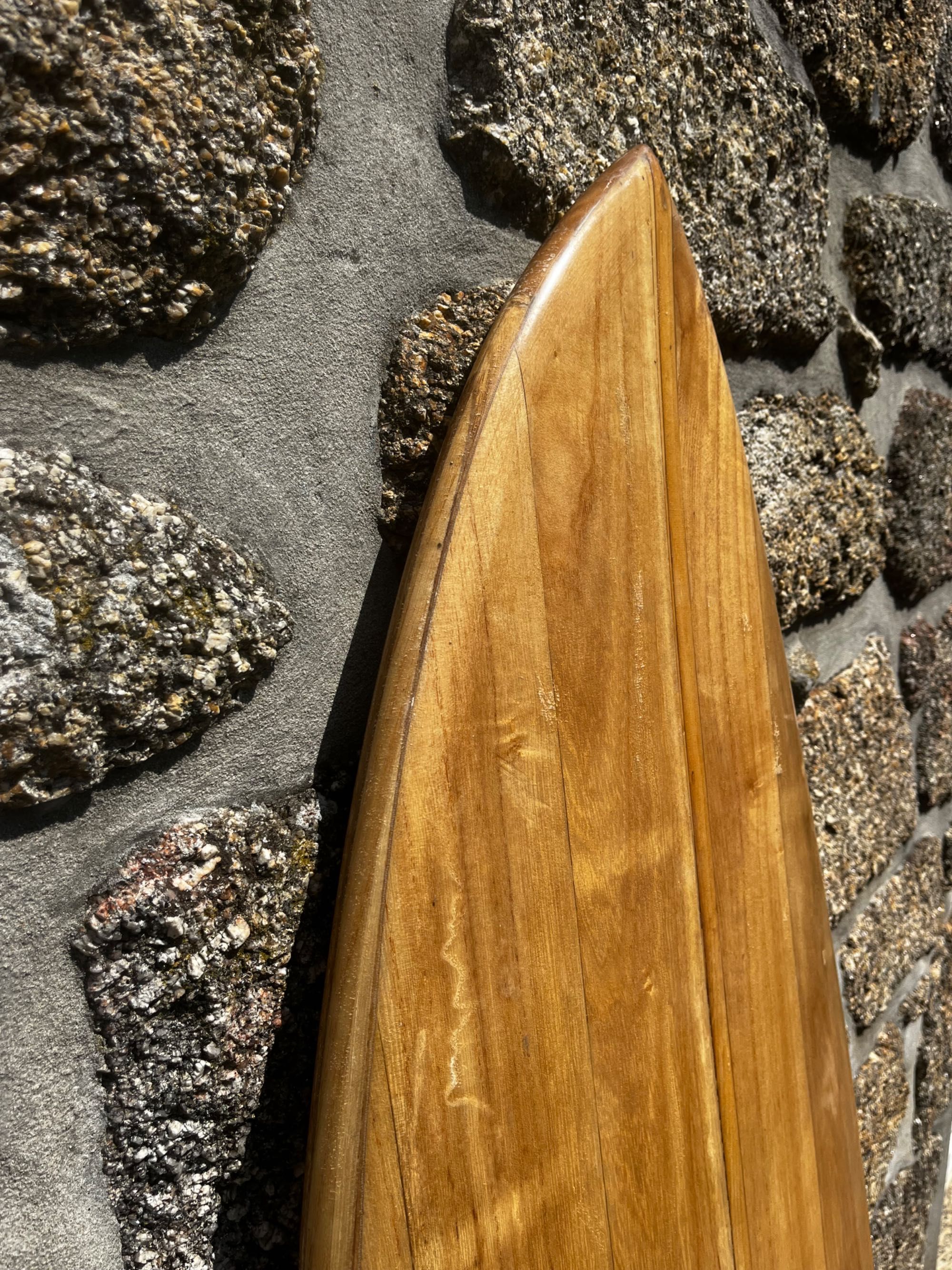 Prancha de Surf Retro Fish 5’7 (oca, de madeira Paulownia)