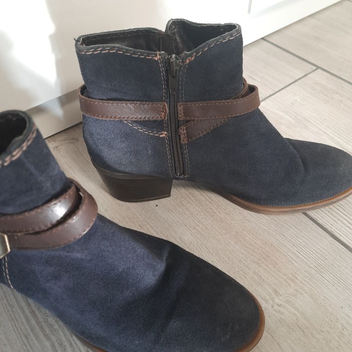 Ботинки, Полусапожки. Полуботинки натуральный нубук. 41р.