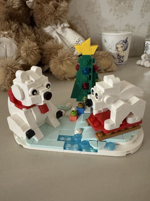 Lego misie polarne niedźwiedzie