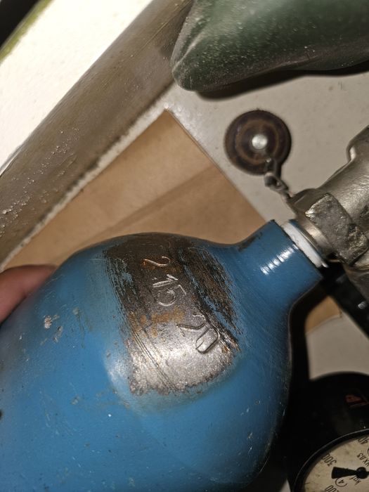 Баллоны под воздух .Новая станцыя И-2.