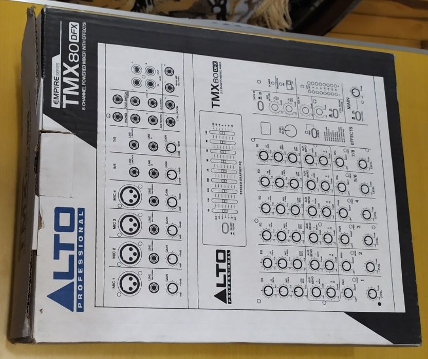 Активний пульт мікшерний ALTO TMX 80 DFX