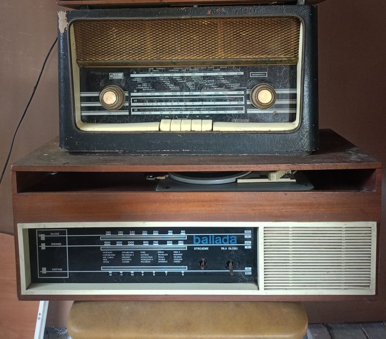 Polskie Stare radia zestaw