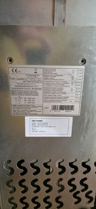 Salamandra a peletts RITA