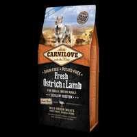 Carnilove Fresh Ostrich & Lamb Сухий корм з  страусом та ягням 1.5 кг