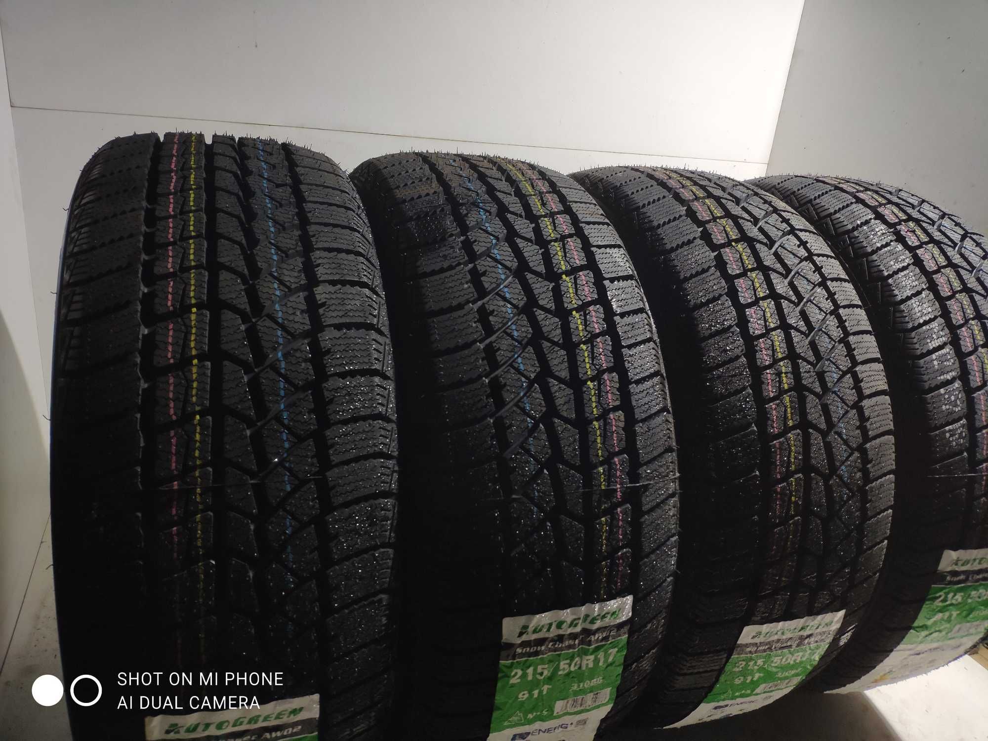 Opona Opony 215/50R17 zimowe NOWE komplet 4szt AUTOGREEN 2szt