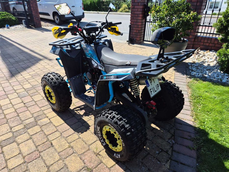 Quad Atv 125 3-biegowy + wsteczny Licznik Zadbany