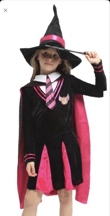 Дитячий костюм Герміона, Відьма, Чарівниця на 3-4,5-6,7-8,9-10 років