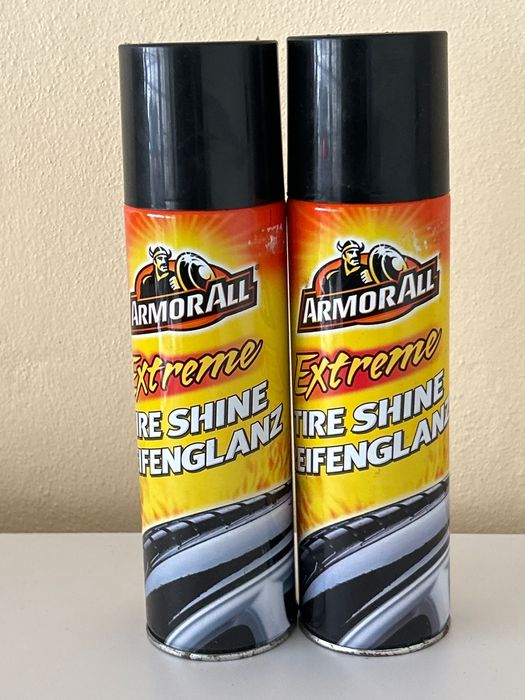 Pneus - produto de brilho