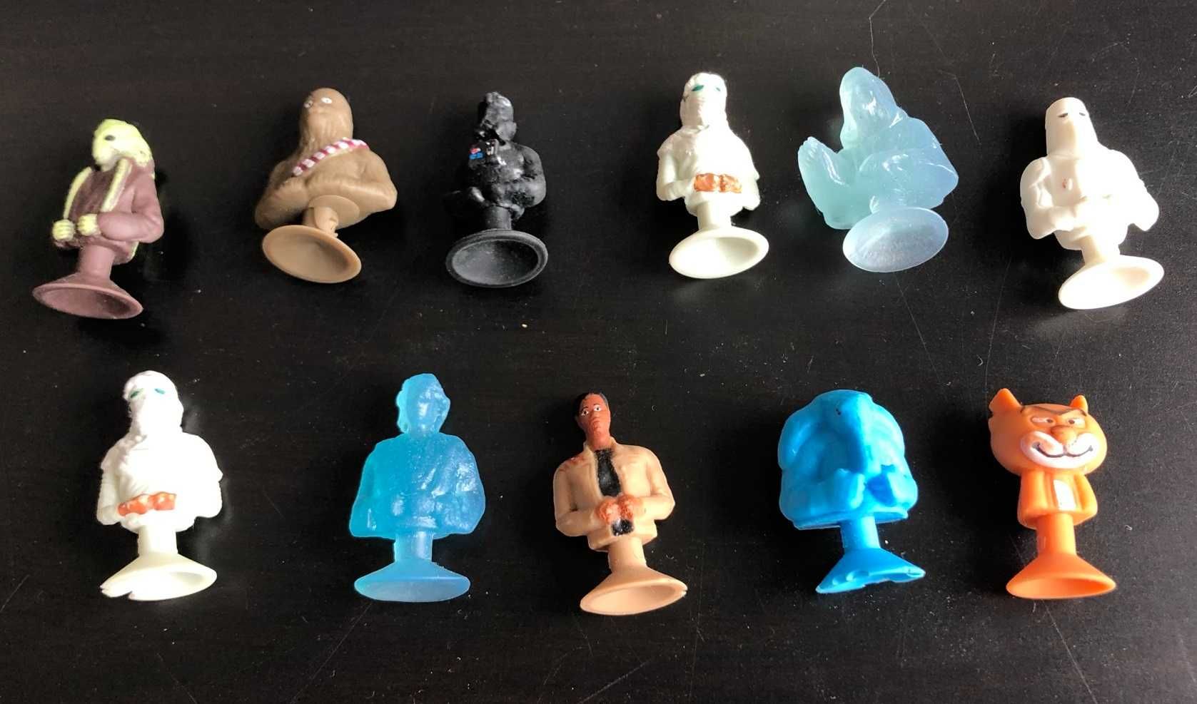 Stikeez - Star Wars - gwiezdne wojny x 10 + Klakier :)