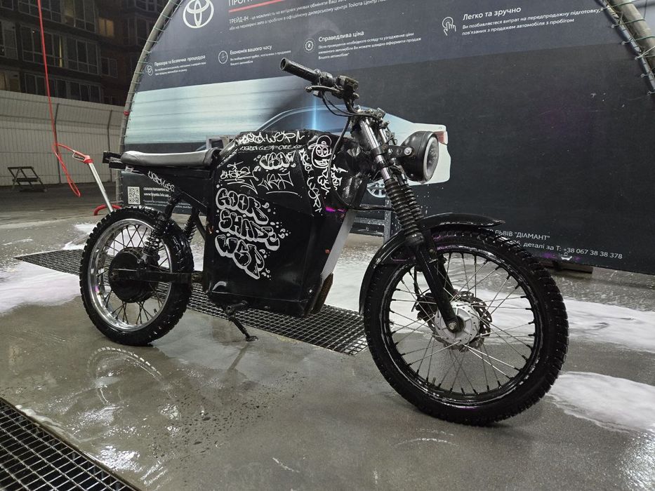 Електро мотоцикл скутер мопед велосипед qs motor 3000w