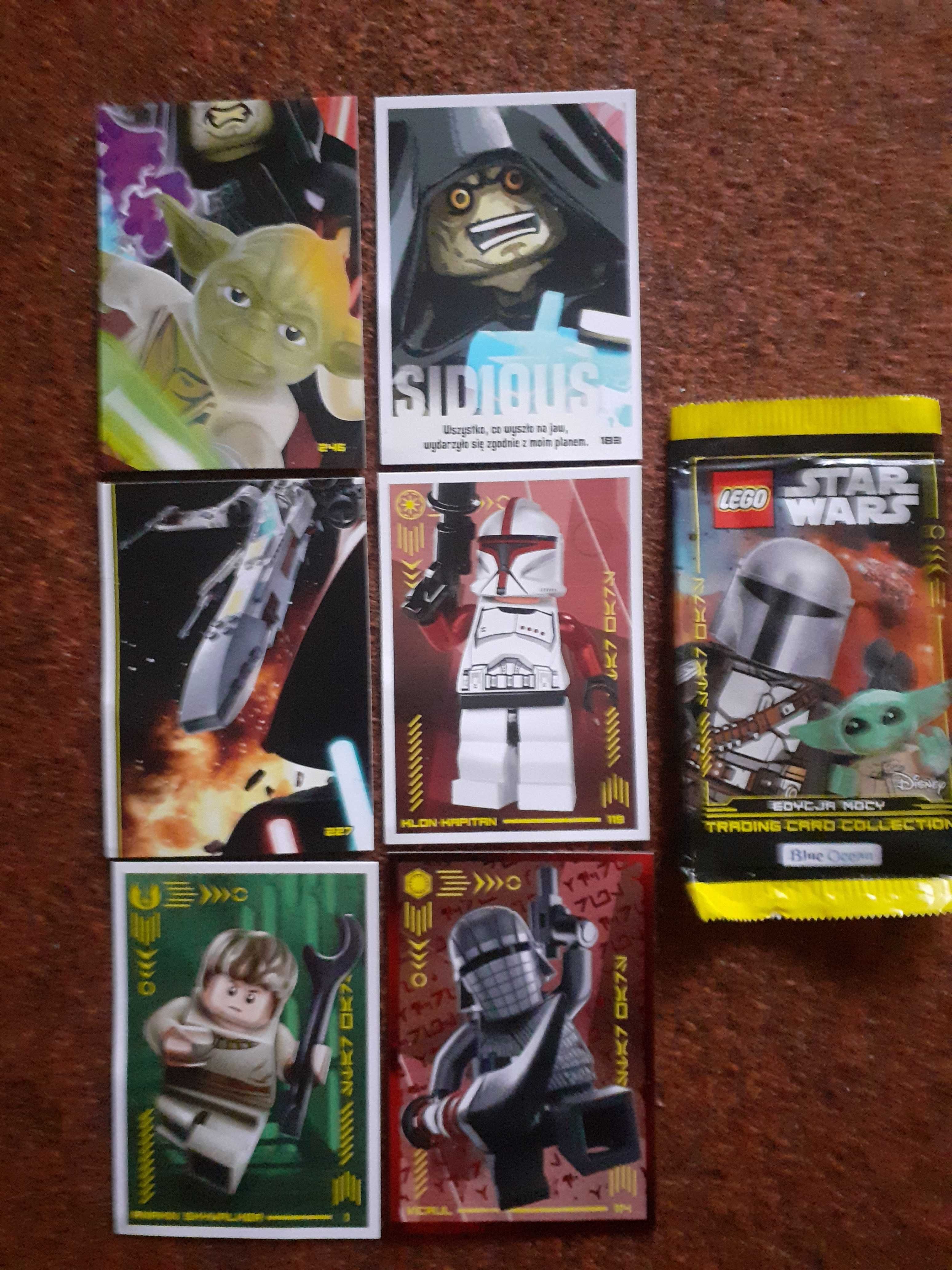 Karty kolekcjonerskie Lego Star Wars 1 opakowanie