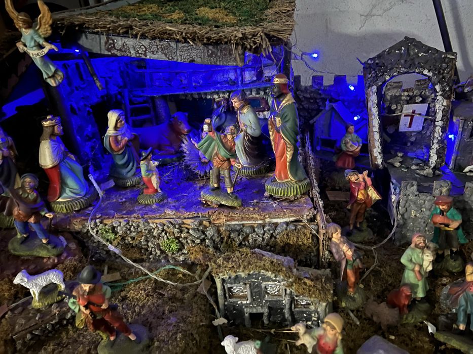 Presepio com luzes
