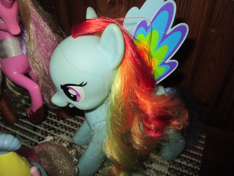 Zestaw 6 kucyków interaktywnych Rainbow dash Cadance i inne Okazja