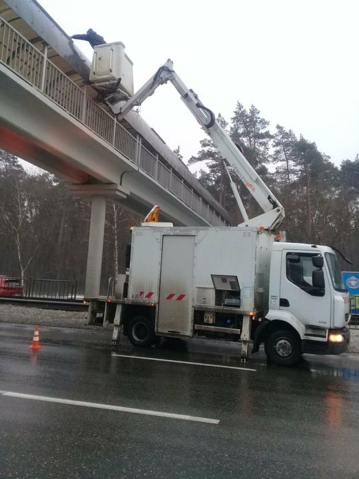 Аренда услуга автовышки для удаления деревьев Киев и область автовышка
