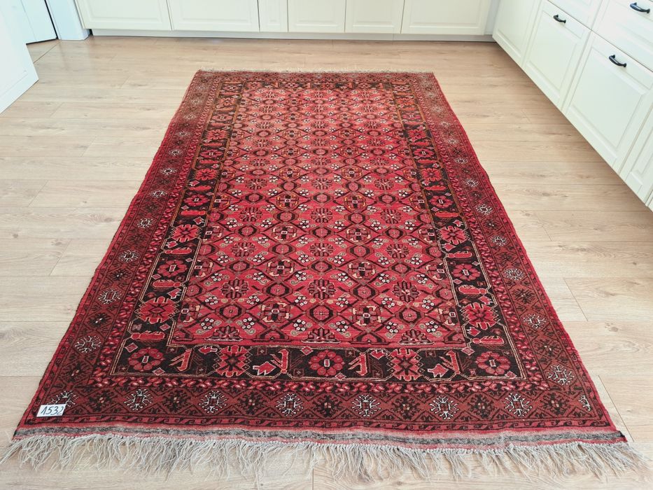 Kolekcjonerski Afgański Kazak ręcznie tkany wełniany dywan 150x240cm