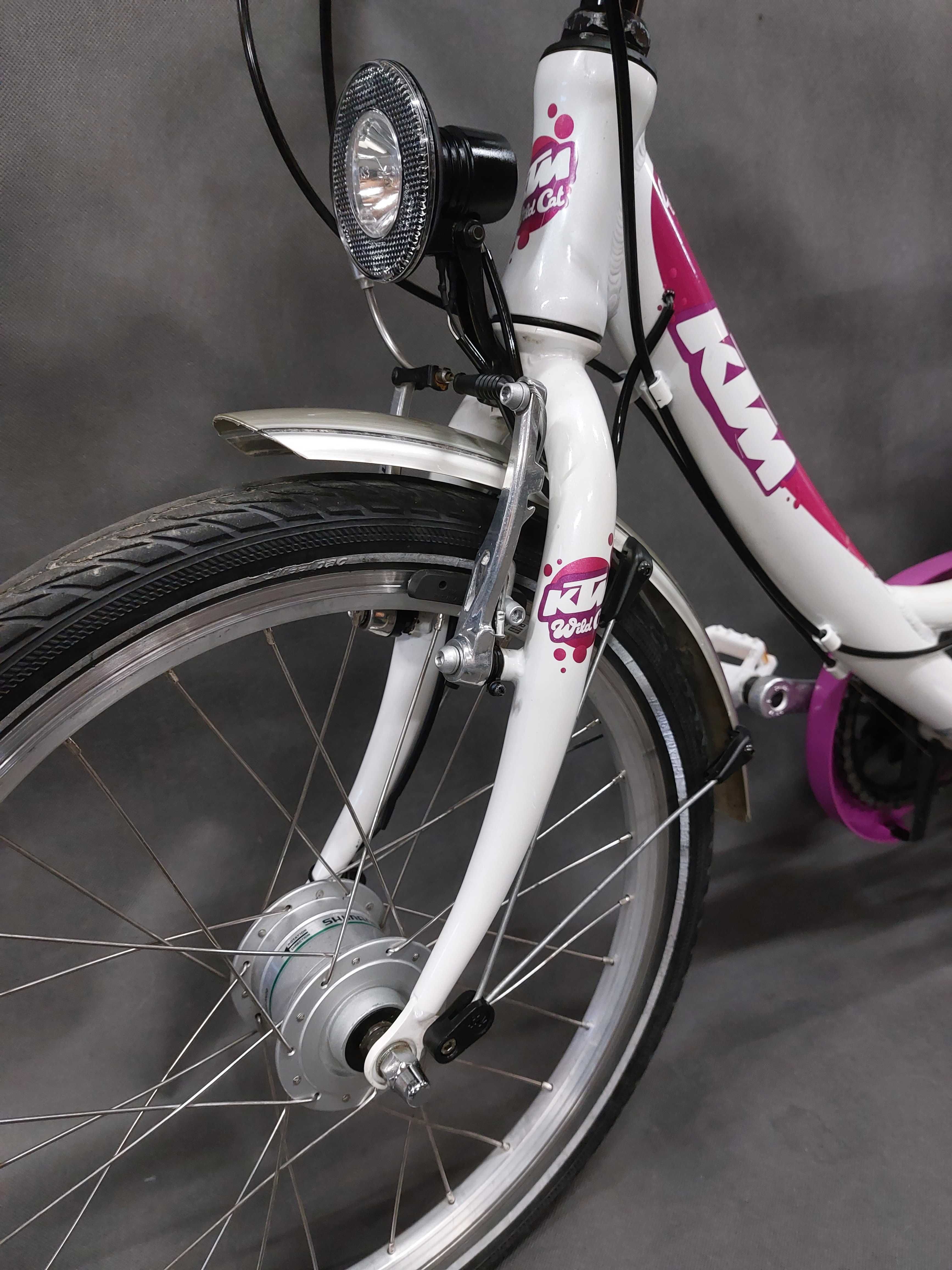 Rower dziecięcy KTM_ALU_20"_Shimano_Nexus