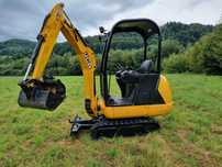 JCB 8014 Minikoparka 1600Kg Jak Nowa! 2016r z Norwegii! 1990 Mtg TANIO