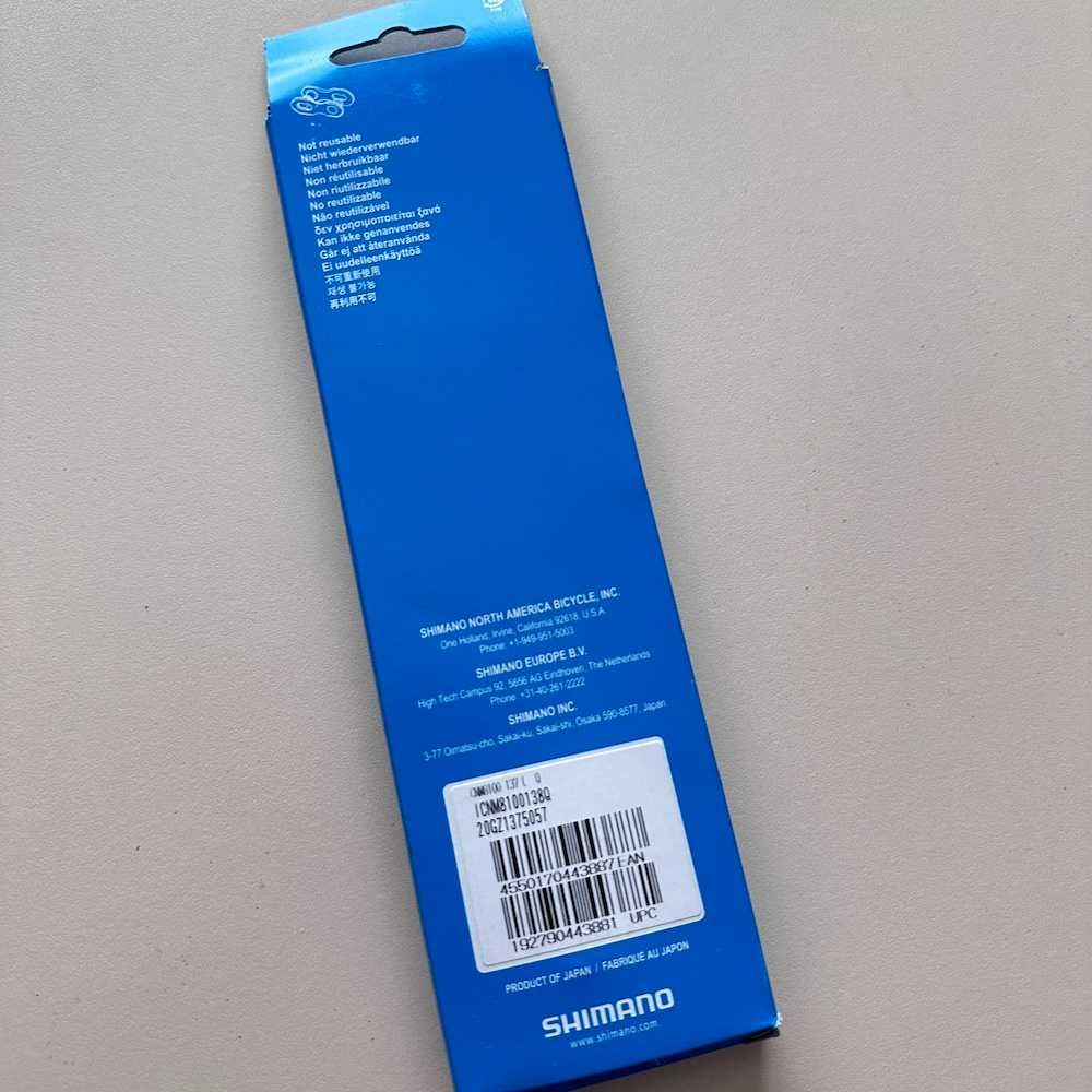 Цепь SHIMANO DEORE XT CN-M8100, 138 звеньев, 12-скоростей, +QUICK-LINK
