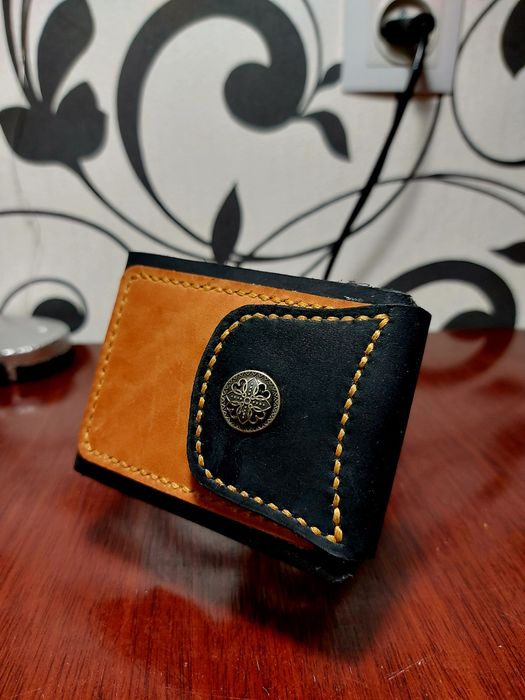 Мини портмоне кожа