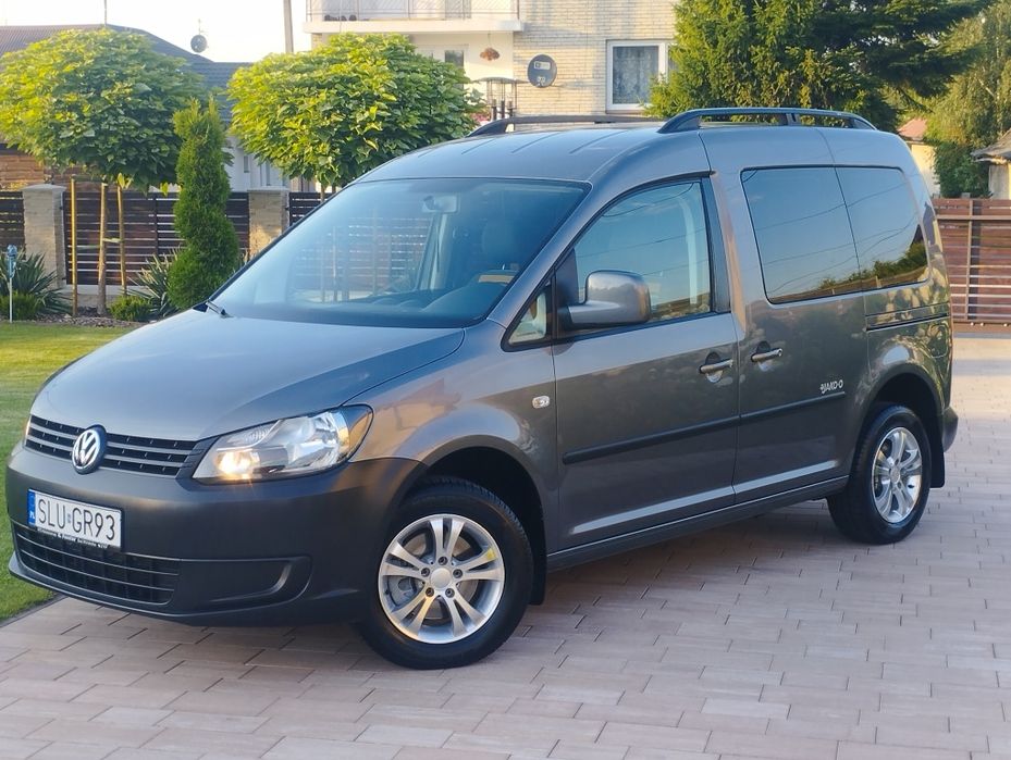 VOLKSWAGEN CADDY**Benzyna**Pierwszy Wł*Serwis Aso**Niski Przebieg