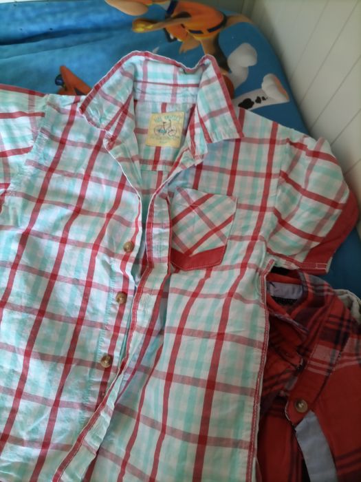 Camisas de menino 5/6 anos