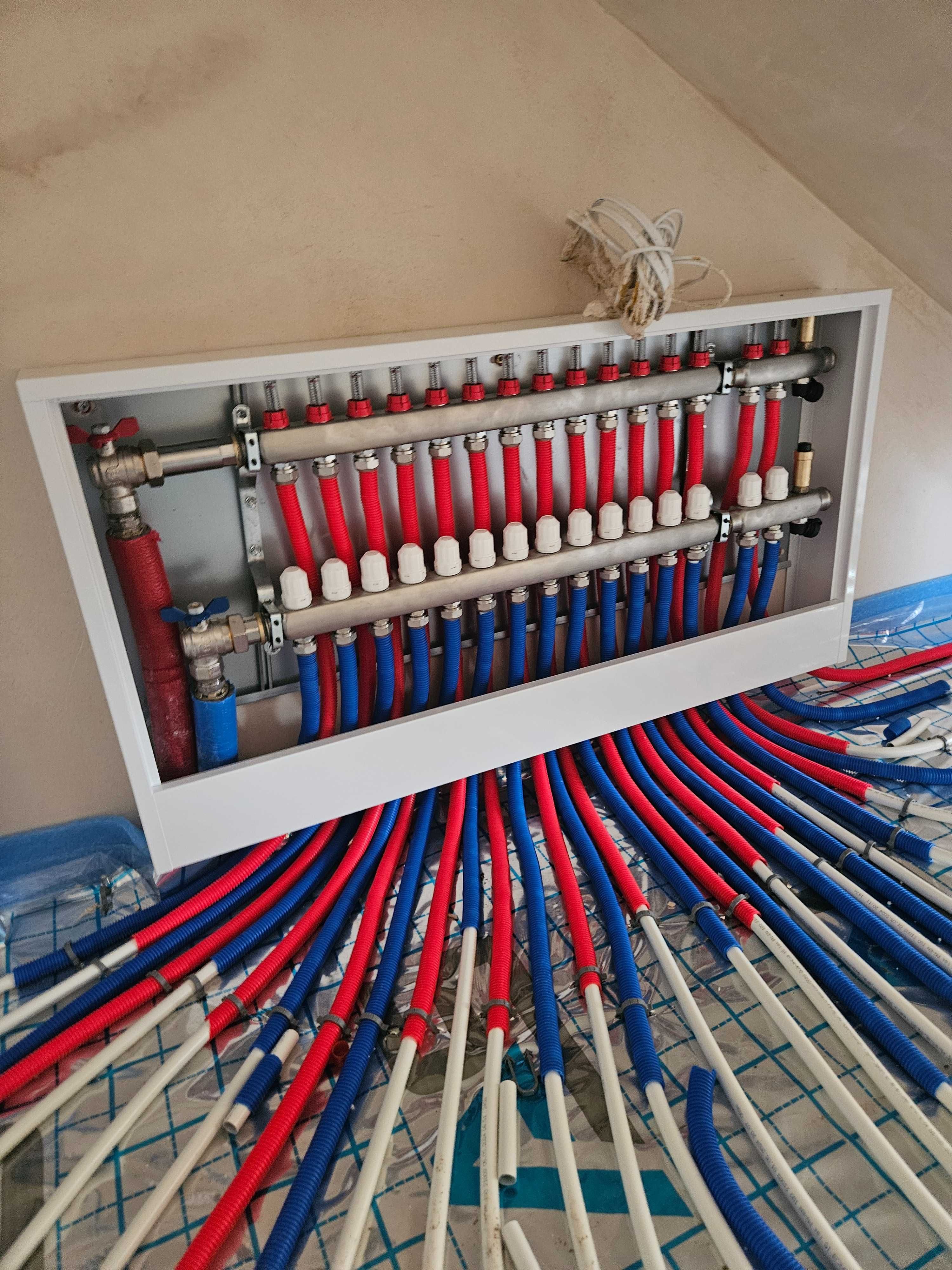 Instalacje wodno-kanalizacyjne, centralne ogrzewanie, hydraulika,