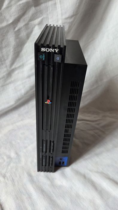 PlayStation 2 ps2 fat com jogo e comando