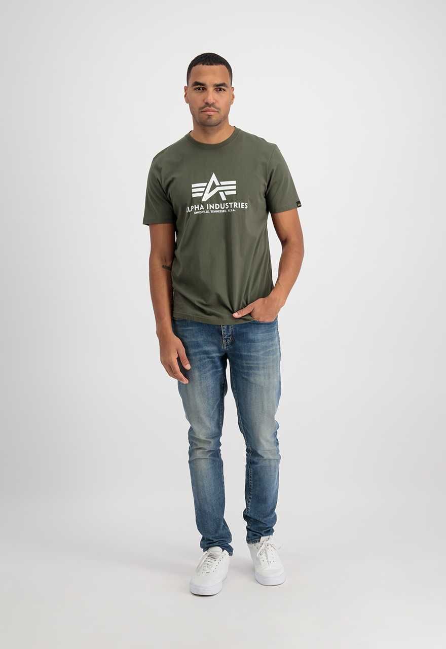 Alpha Industries T-SHIRT BASIC 100501 DARK OLIVE 142