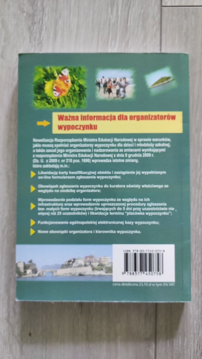 Organizacja wypoczynku dzieci młodzieży wychowawa obozy kolonie