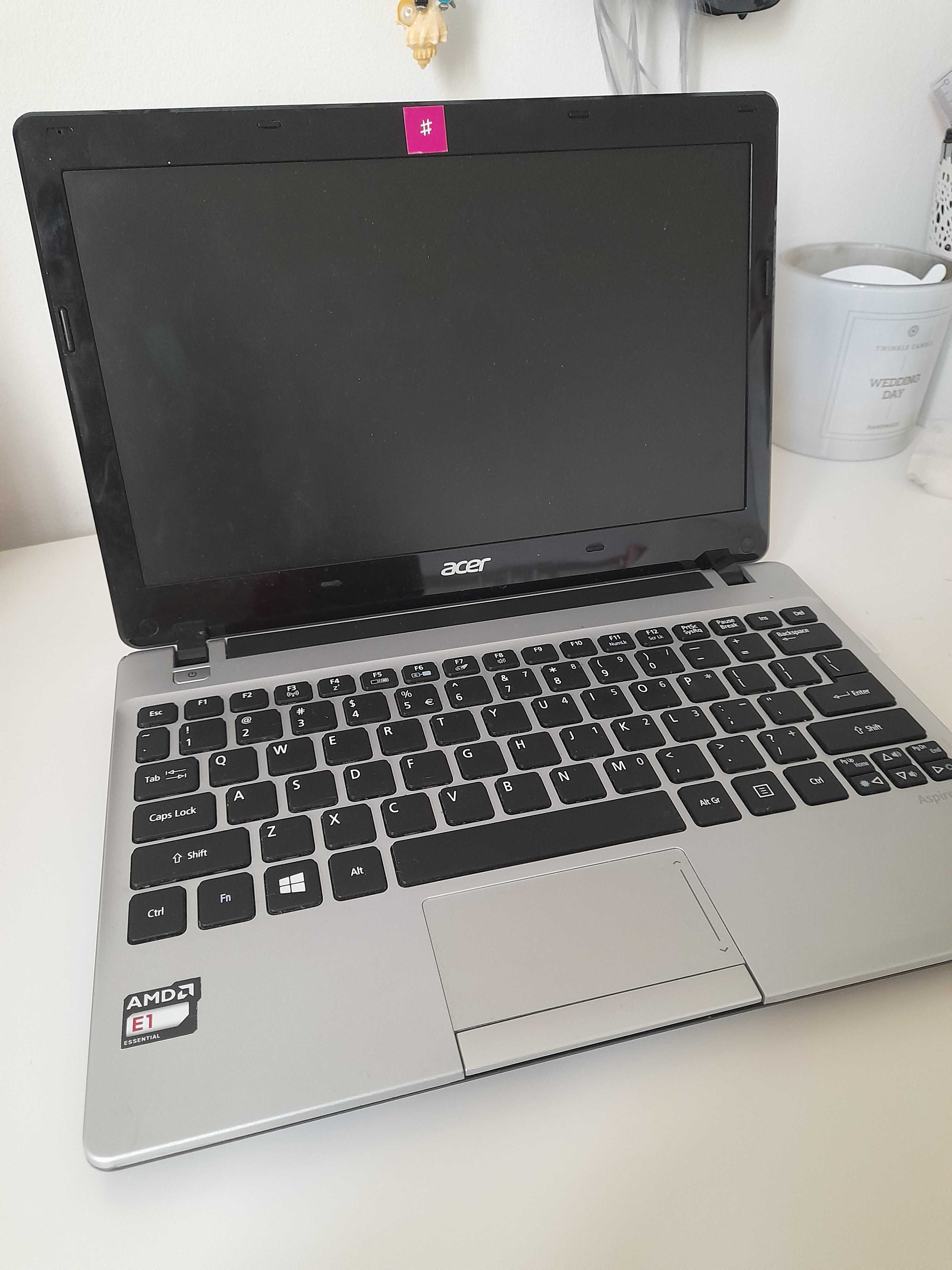 Laptop Acer Aspire v5 win 10 srebrny