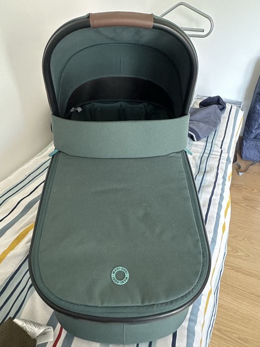 Alcofa Maxi-Cosi Oria verde — como nova
