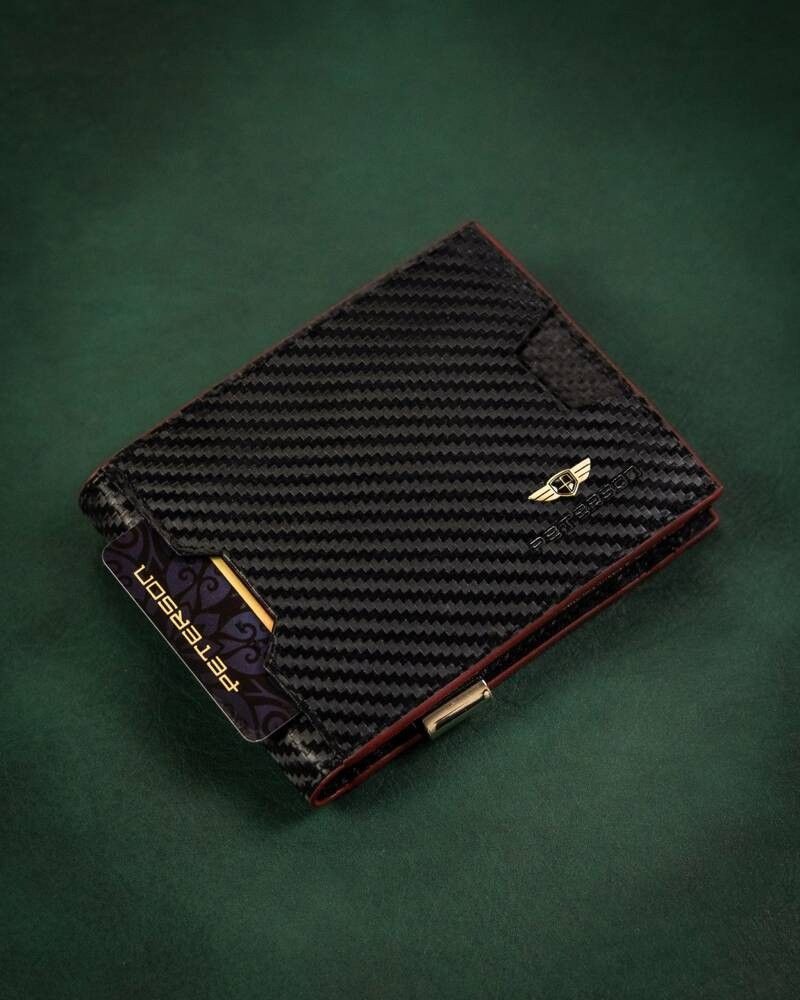 elegancki, skórzany portfel męski z systemem rfid - peterson