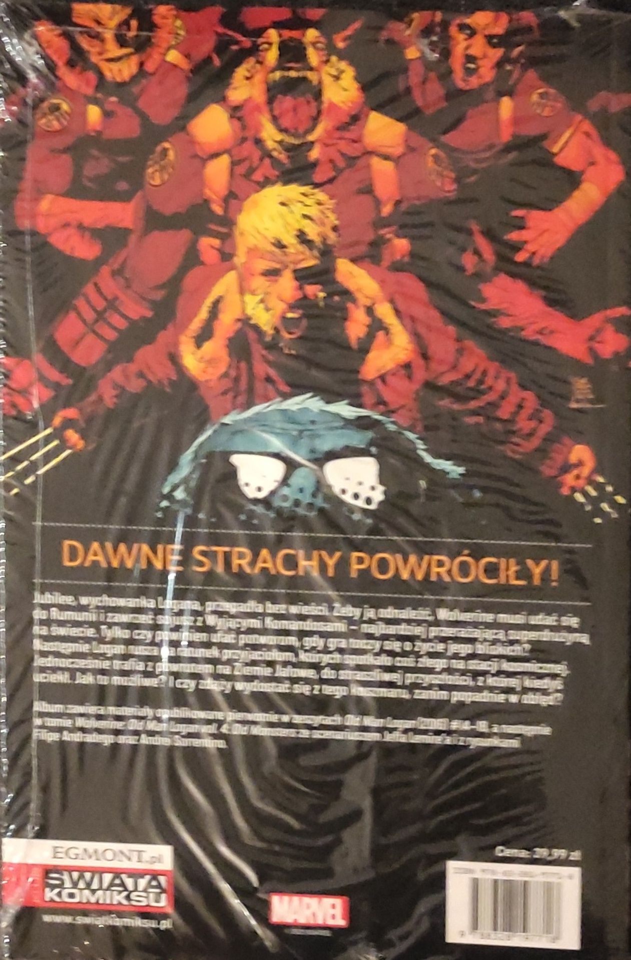 Komiks Staruszek Logan-Dawne Strachy