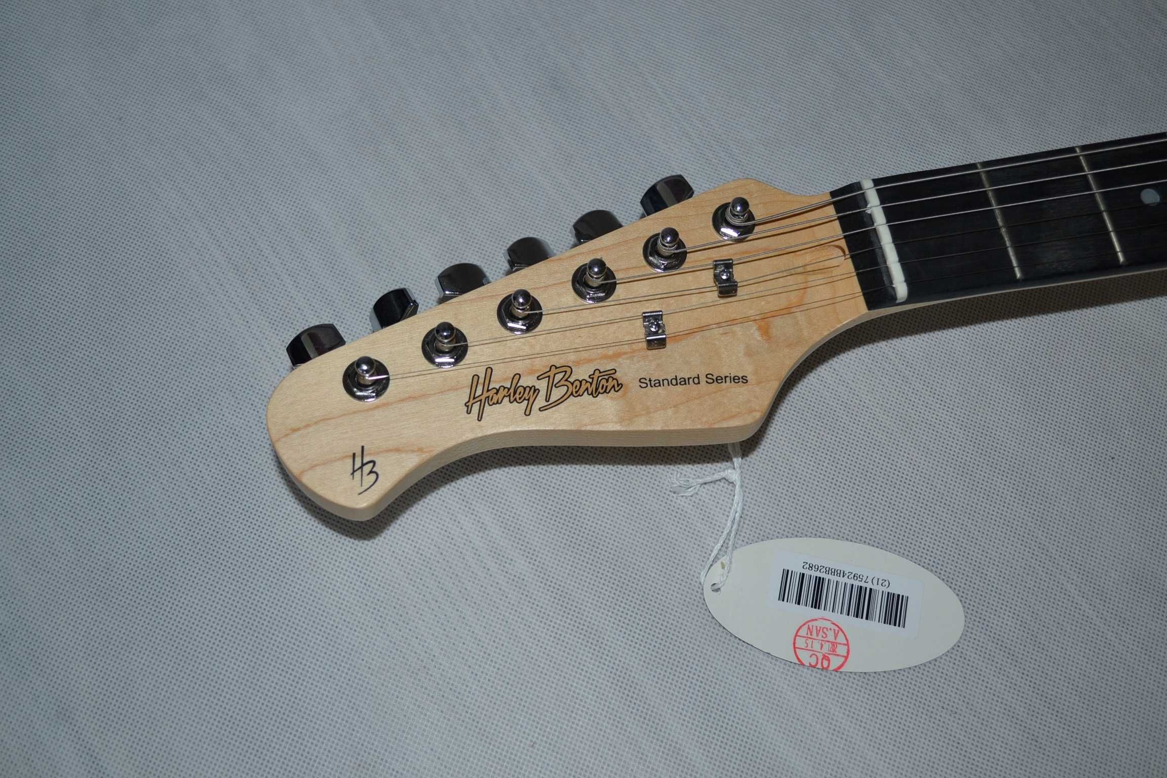 LEWORĘCZNY Harley Benon ST-20 LH BK stratocaster gitara USTAWIONA