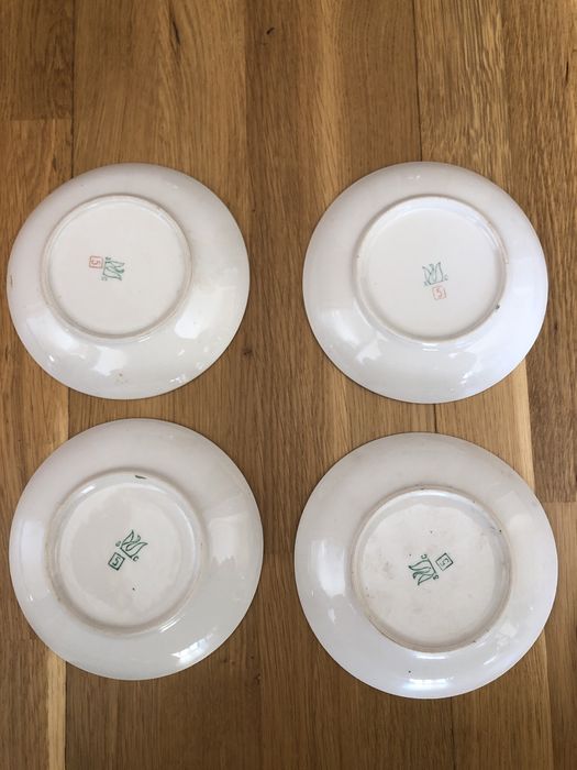 Тарілочки тарілки блюдця з позолотою виготовлені за радянських часів