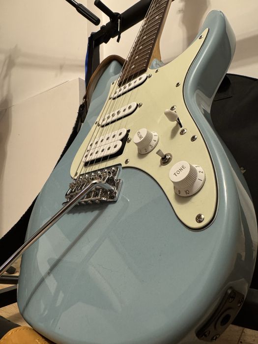 Ibanez azes40 w kolorze purist blue + pokrowiec