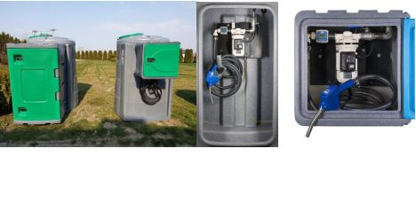 Zbiornik AdBlue 1500 Litrów JFC Single jednopłaszczowy