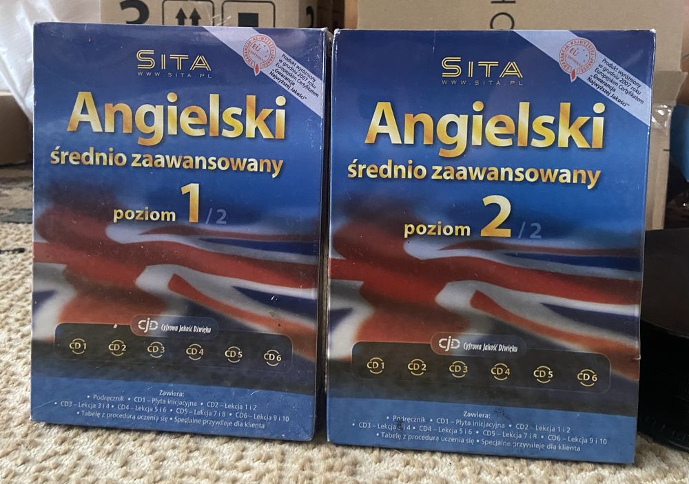 Sita angielski średniozaawansowany poziom 1 i 2 oryginal