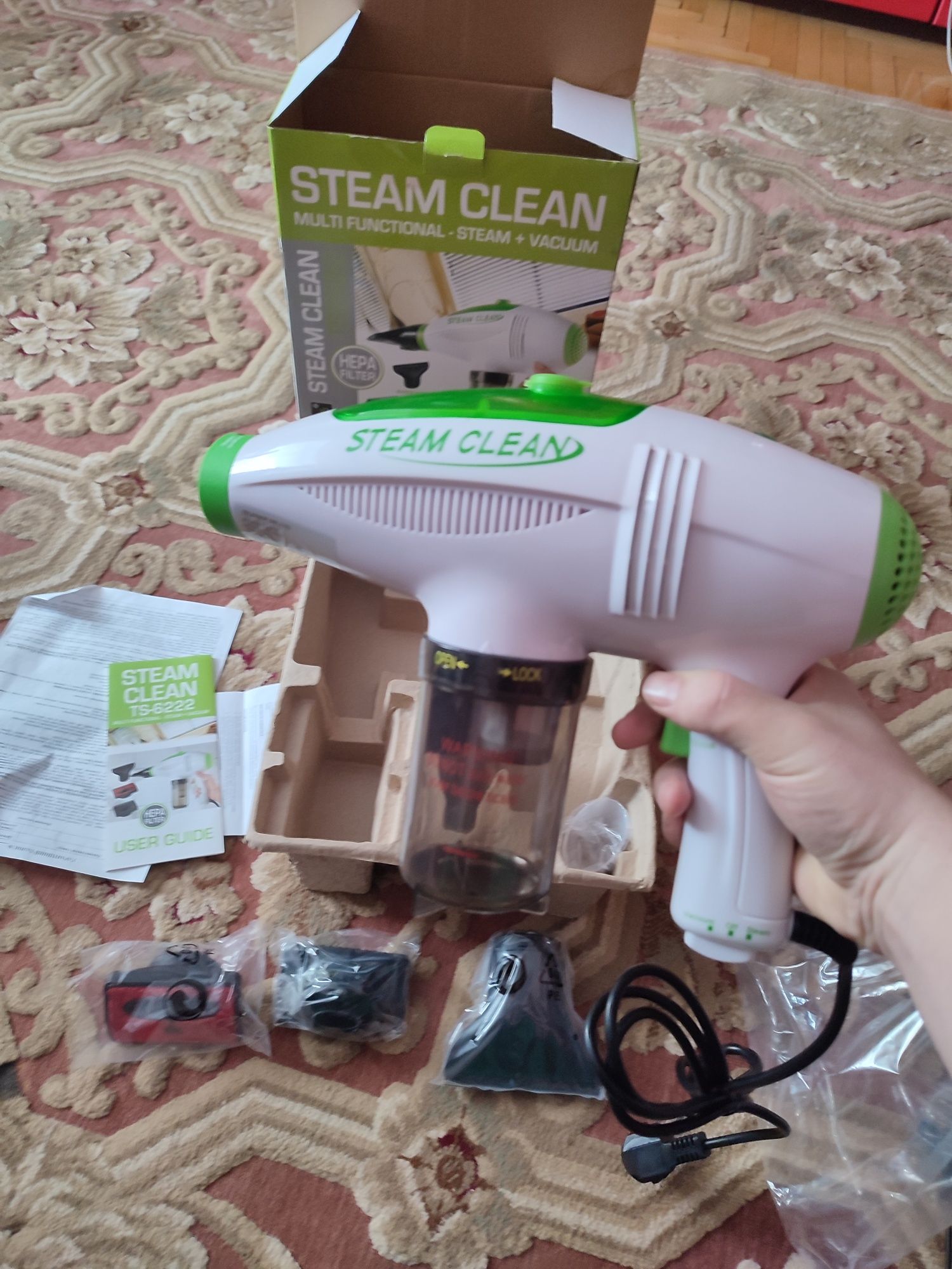 Пароочисник- пилосос Steam clean TS 6222